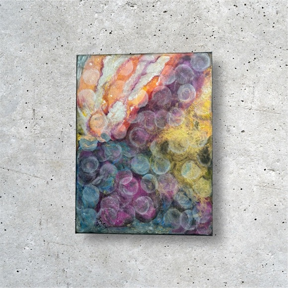 Abstract Multicolor Canvas Art - Picture 2 of 16